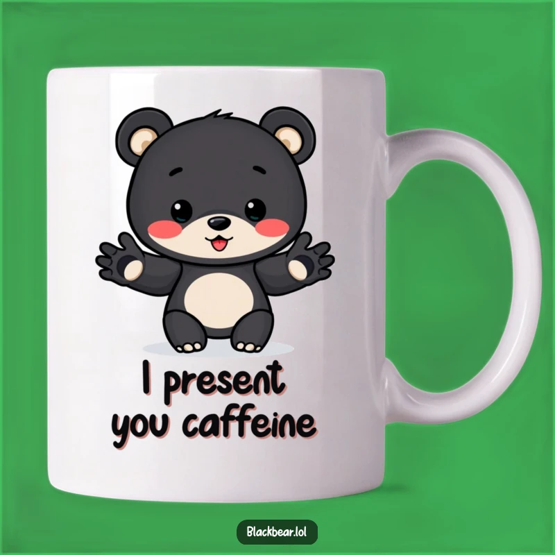 Funny Award Bear Cub Mug: Adorable Presentation Funny Gift for Bear Lovers