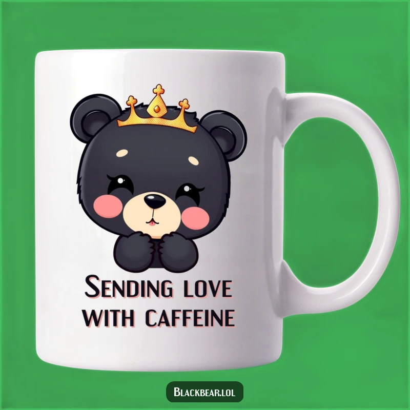 Funny Bear Cub Kiss Mug: A Hilarious Adorable Gift