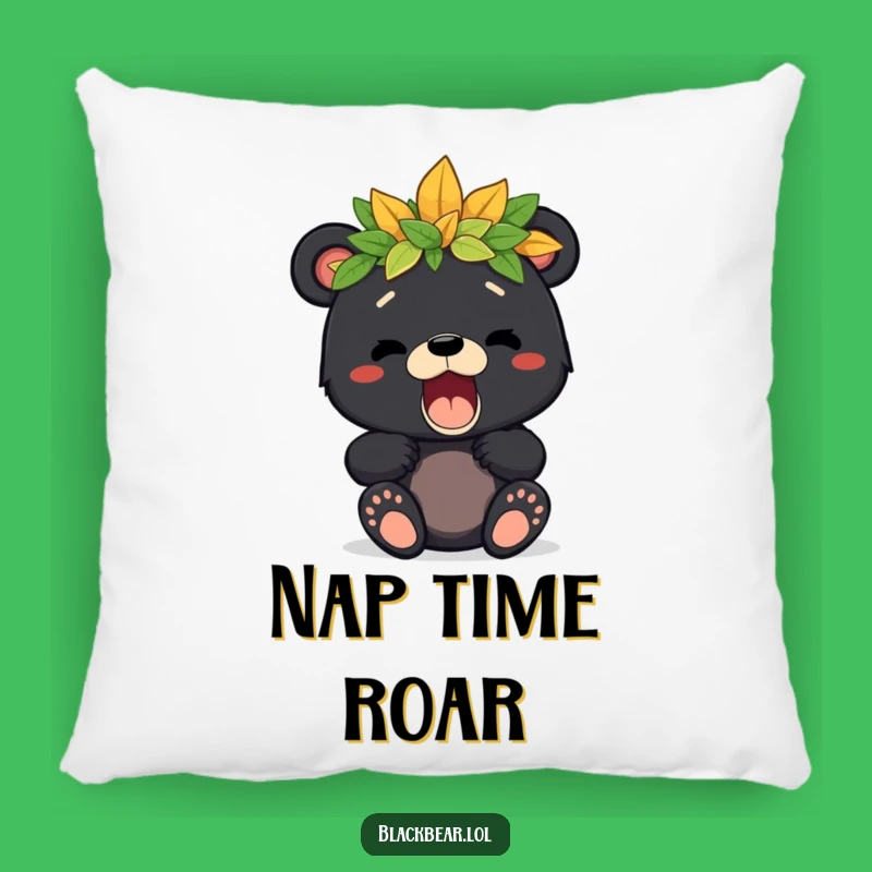 Cute Bear Cub Roar Pillow - Soft Cuddle Buddy, Adorable Funny Gift for Children!