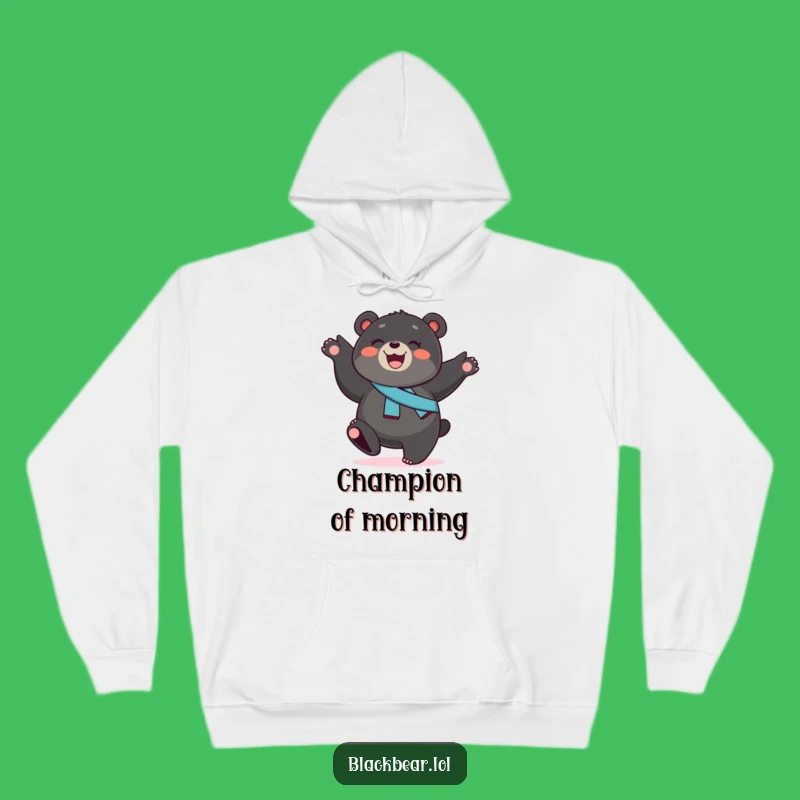 Funny Bear Cub Cartwheel Hoodie: Cozy Up with Playful Energy