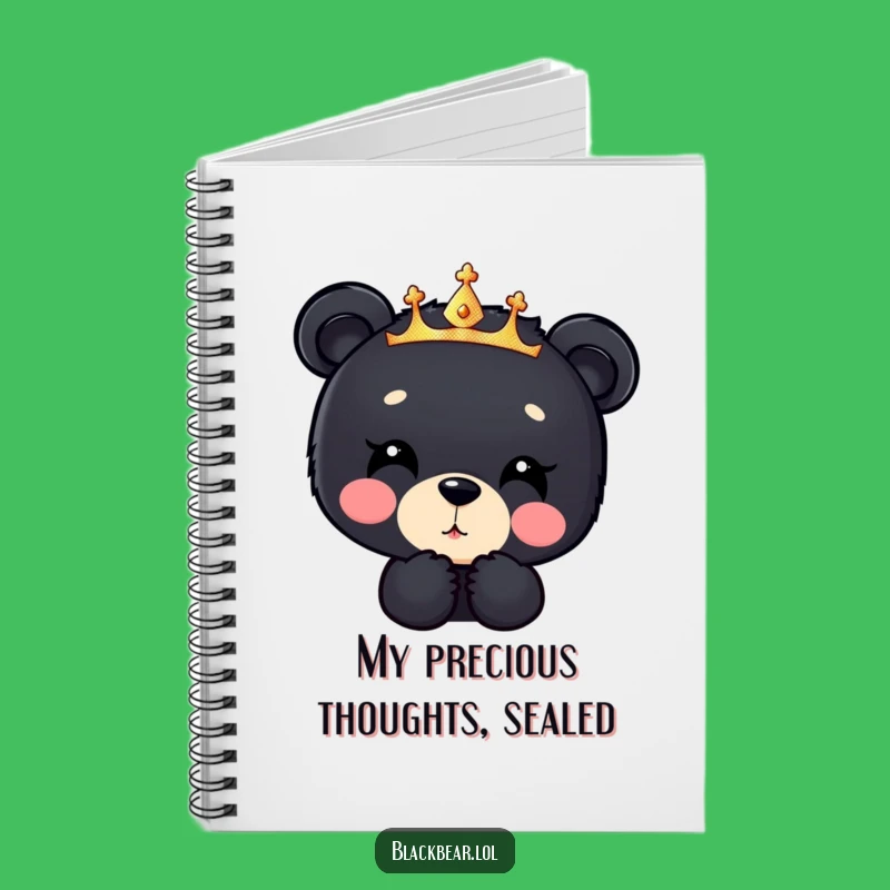 Funny Bear Cub Kiss Notebook: Jot Down Sweet Thoughts