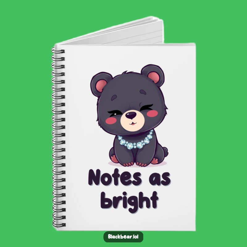 Funny Bear Cub Wink Notebook: Jot Down Bright Ideas with Sass!