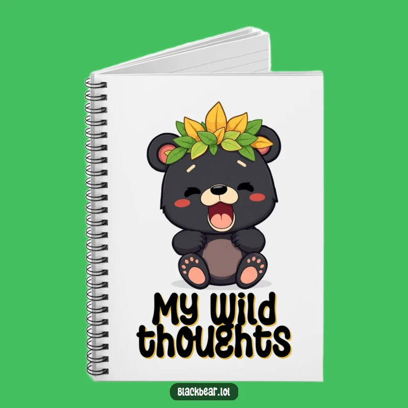 Playful Bear Cub Adventure Notebook - Journal Your Roars, Perfect Funny Gift for Kids!