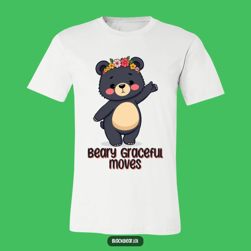 Funny Dancing Bear T-Shirt: Embrace Your Inner Grace with This Tee